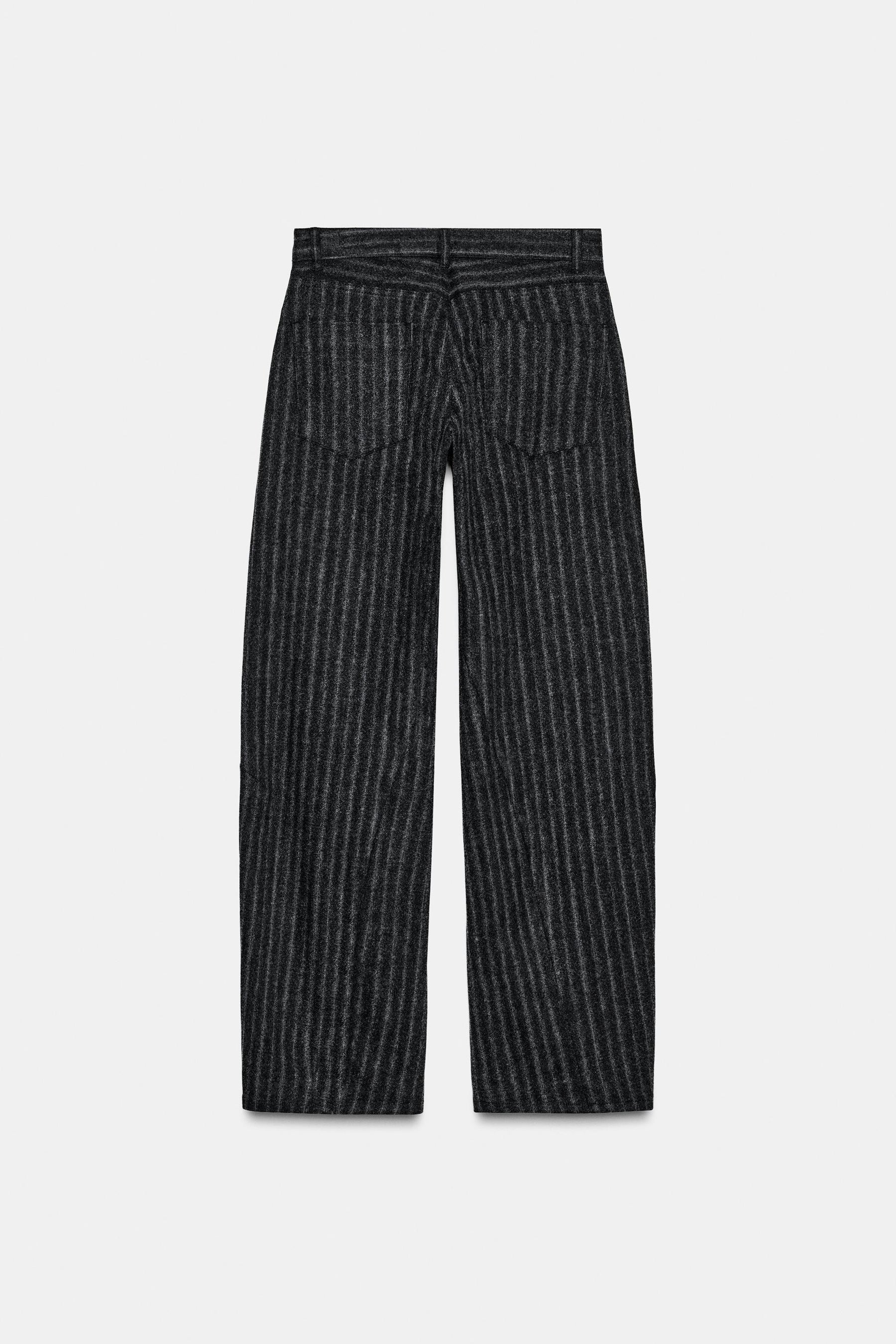 Striped Balloon Trousers