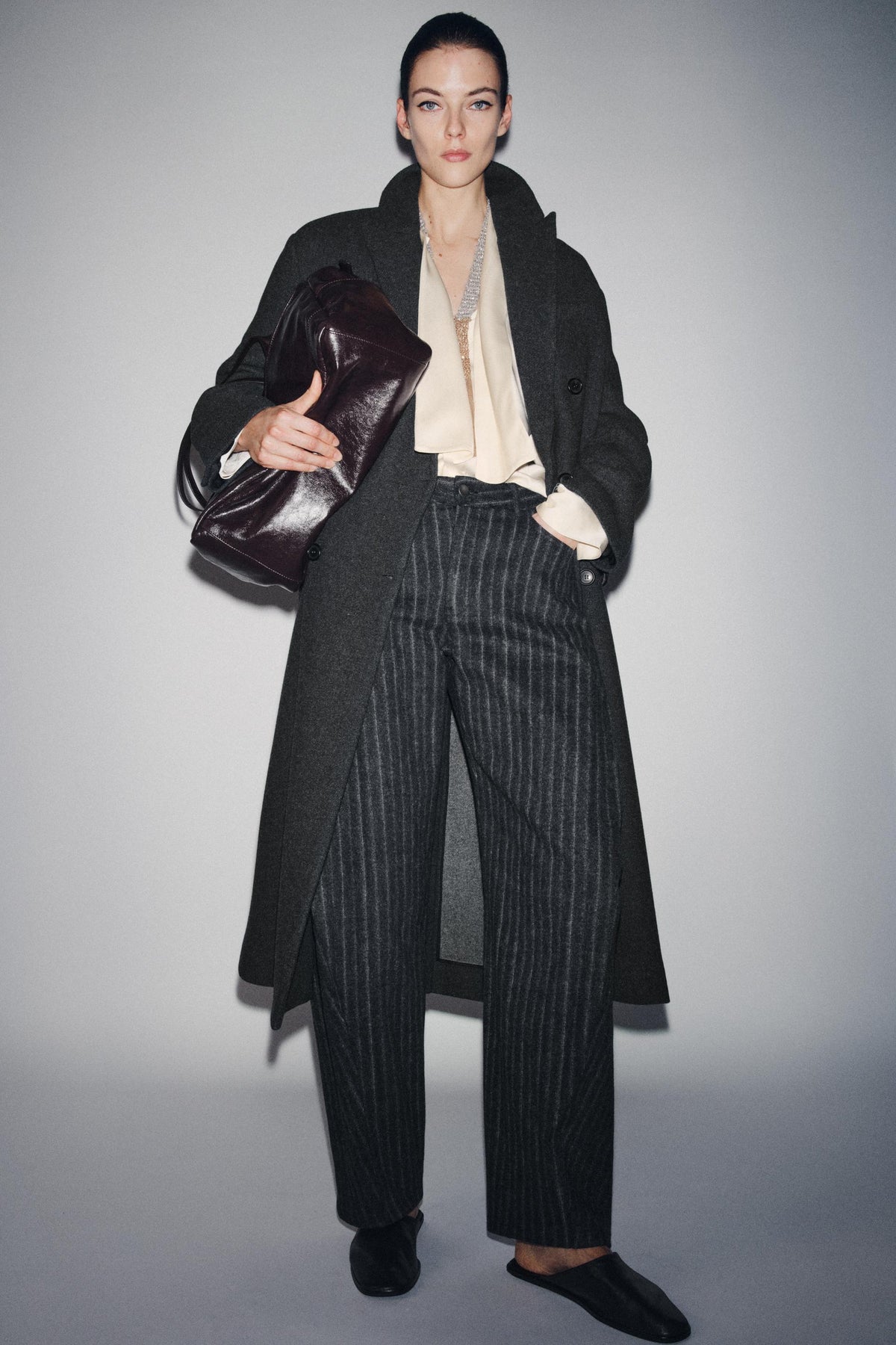 Striped Balloon Trousers