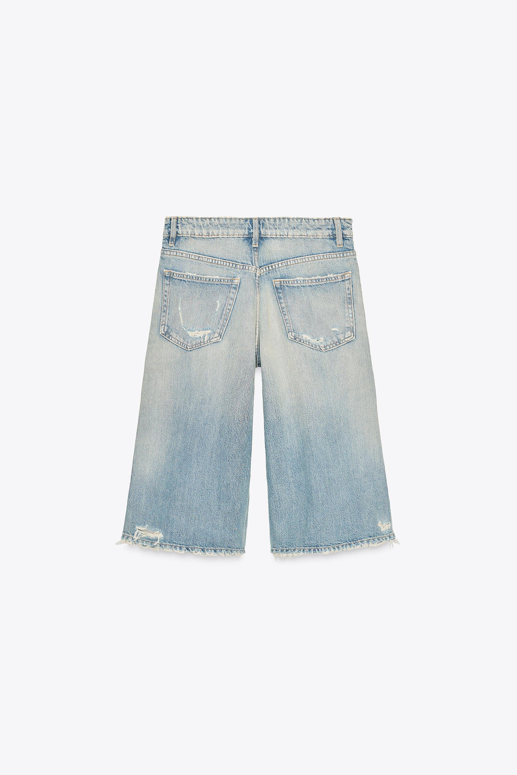 Baggy Denim Bermuda Jorts