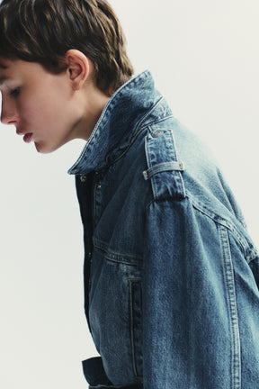 LONG DENIM JACKET