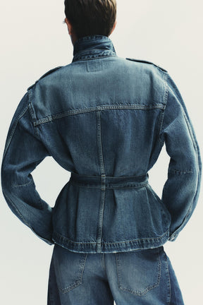 LONG DENIM JACKET