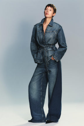 LONG DENIM JACKET