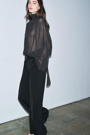 Polka Dot Blouse with