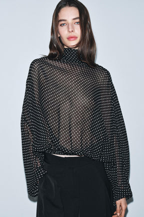 Polka Dot Blouse with