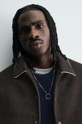 Contrast Bomber Jacket