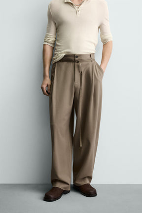 Balloon Fit Trousers