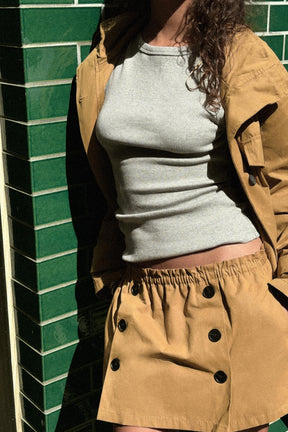 SHORT TRENCH COAT - Image 2