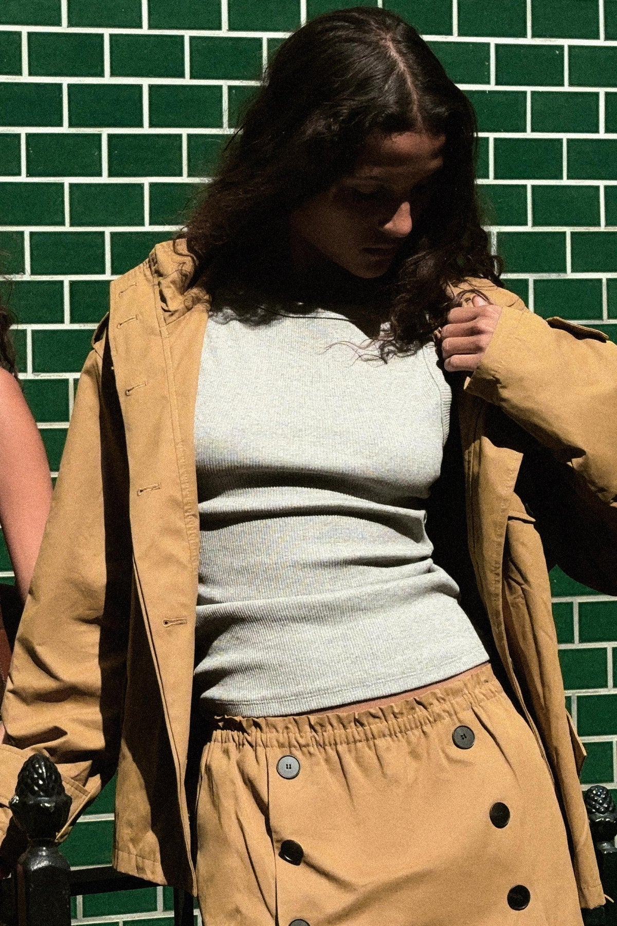 SHORT TRENCH COAT - Image 1