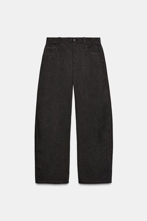 Striped Wide-Leg Trousers