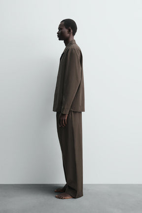 JACQUARD PYJAMA SHIRT - Image 4