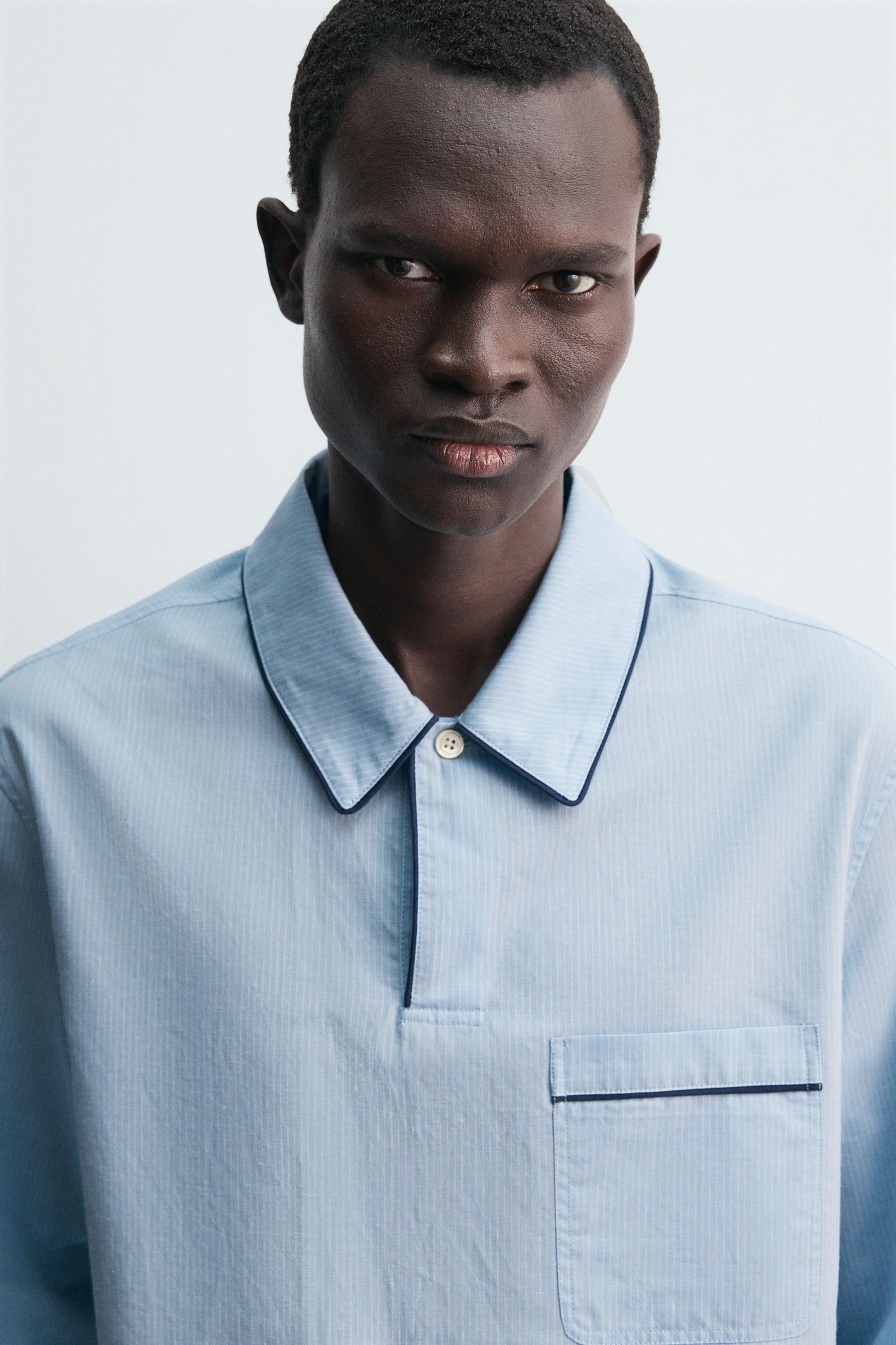 JACQUARD PYJAMA POLO SHIRT - Image 5