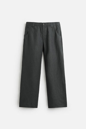 100% HEMP RELAXED FIT TROUSERS - Image 7