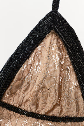 Floral Embroidered Lace Bra