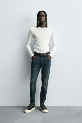 SKINNY CROPPED FIT JEANS - Image 1
