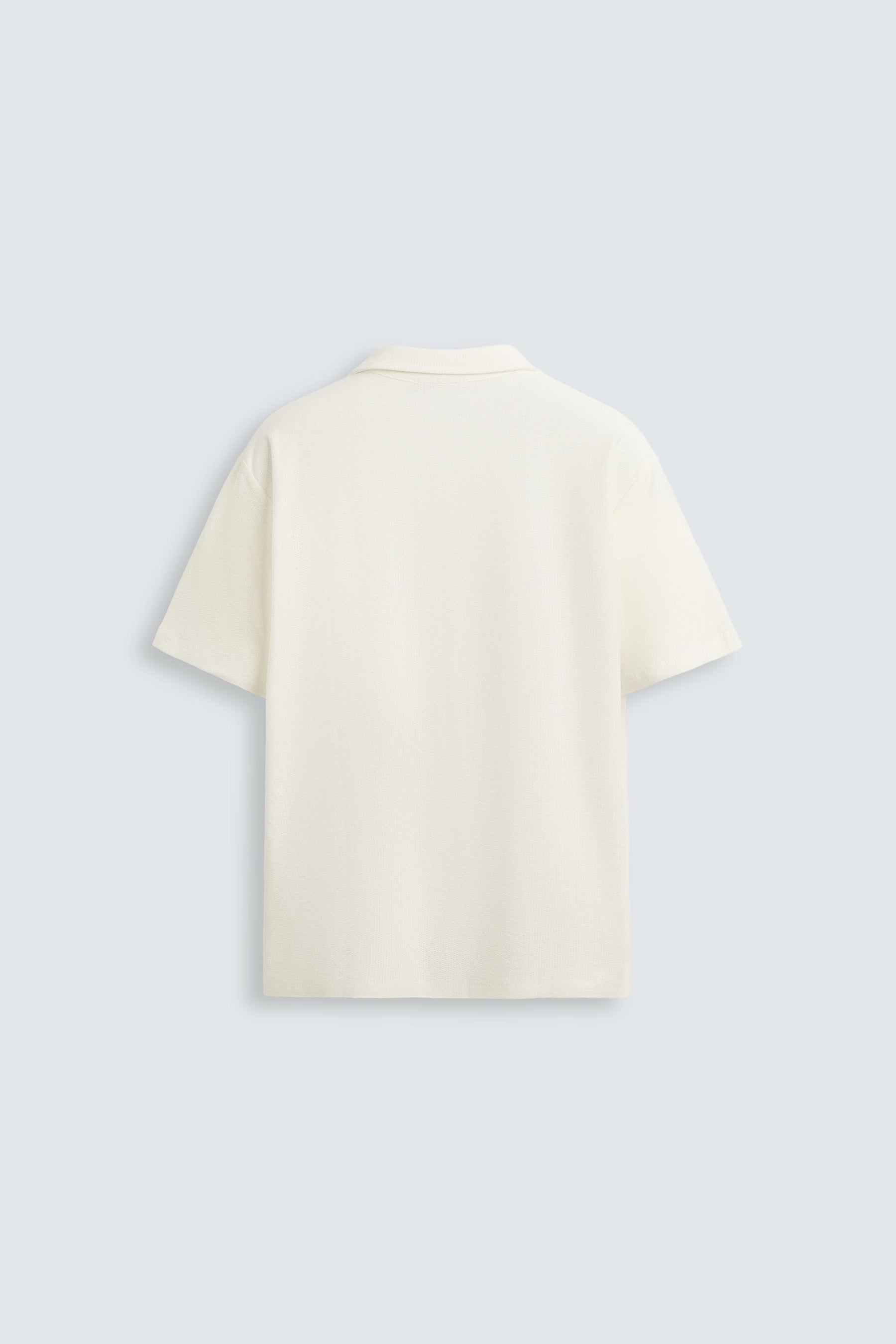 TEXTURED POLO SHIRT - Image 8