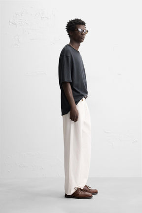 STRIPED JACQUARD T-SHIRT - Image 4