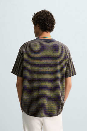 Striped Jacquard Tee