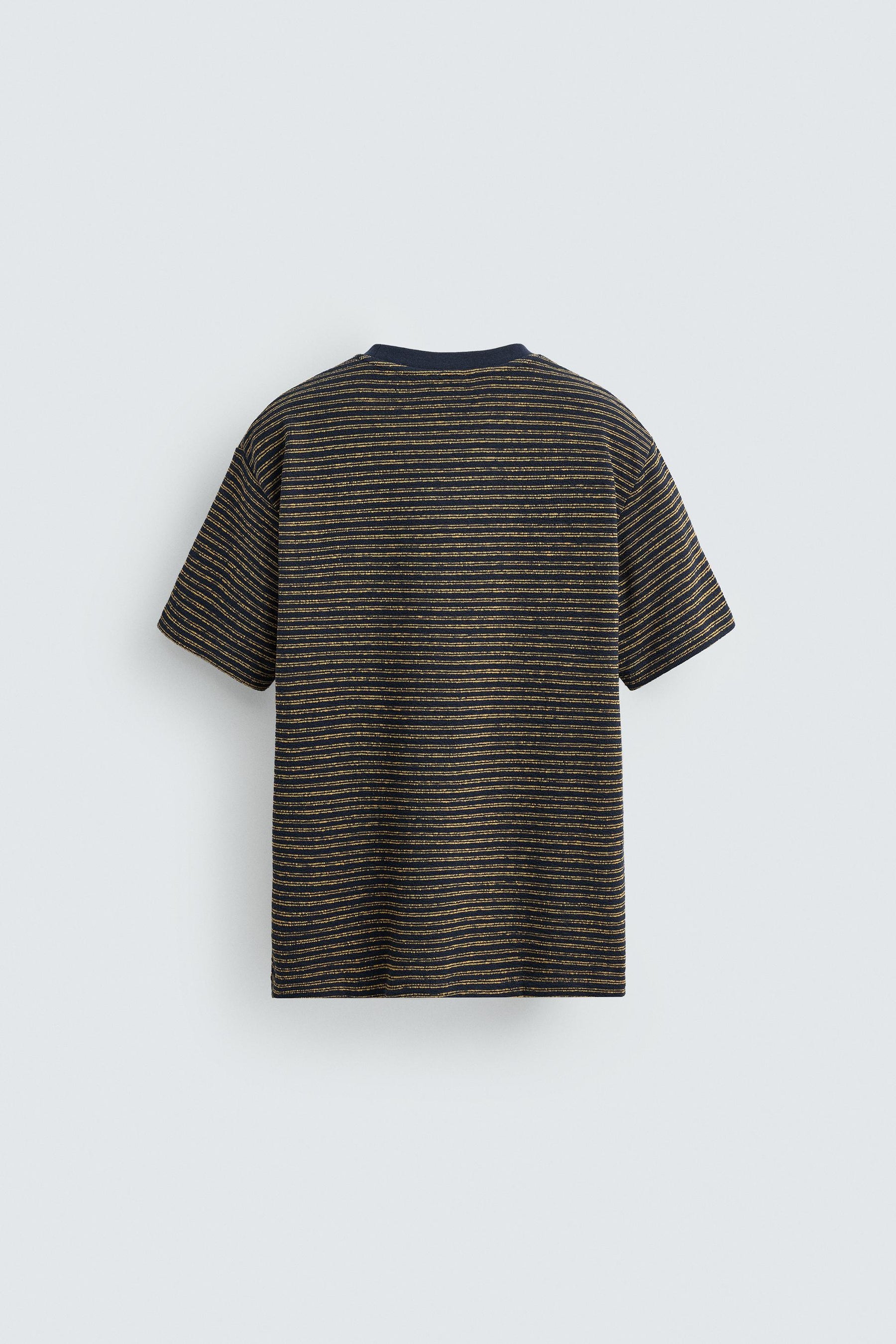 Striped Jacquard Tee