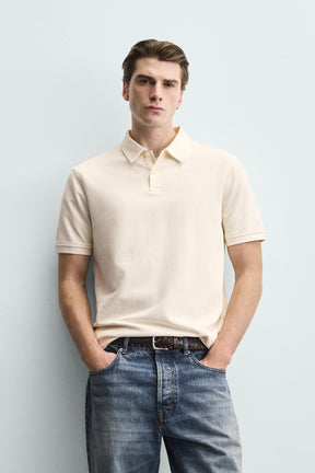 Textured Regular Polo