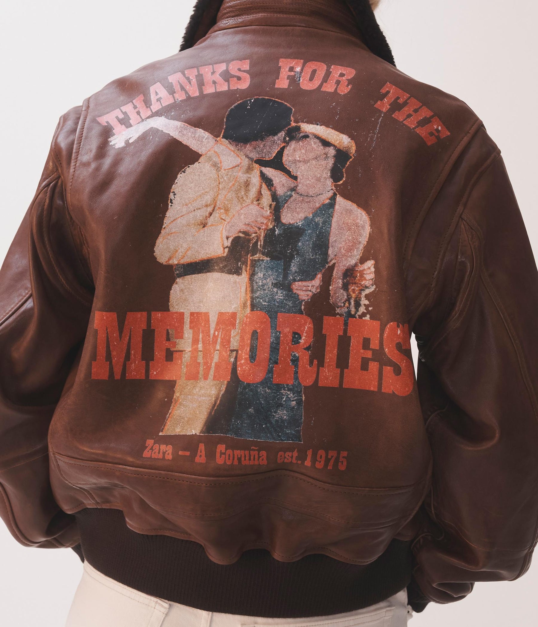 LEATHER AVIATOR JACKET