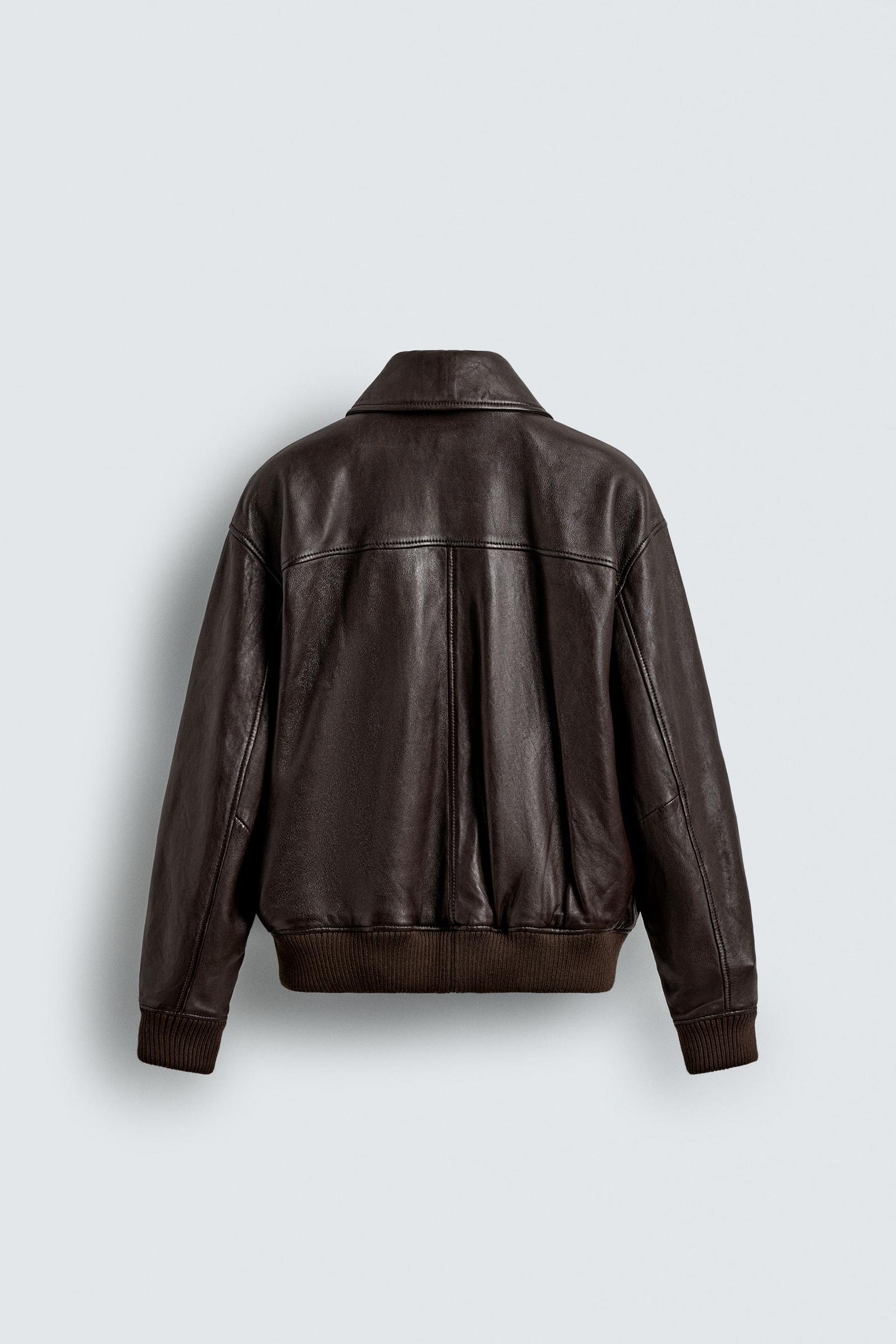 Leather Pocket Jacket