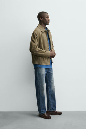 Pocket Leather Jacket