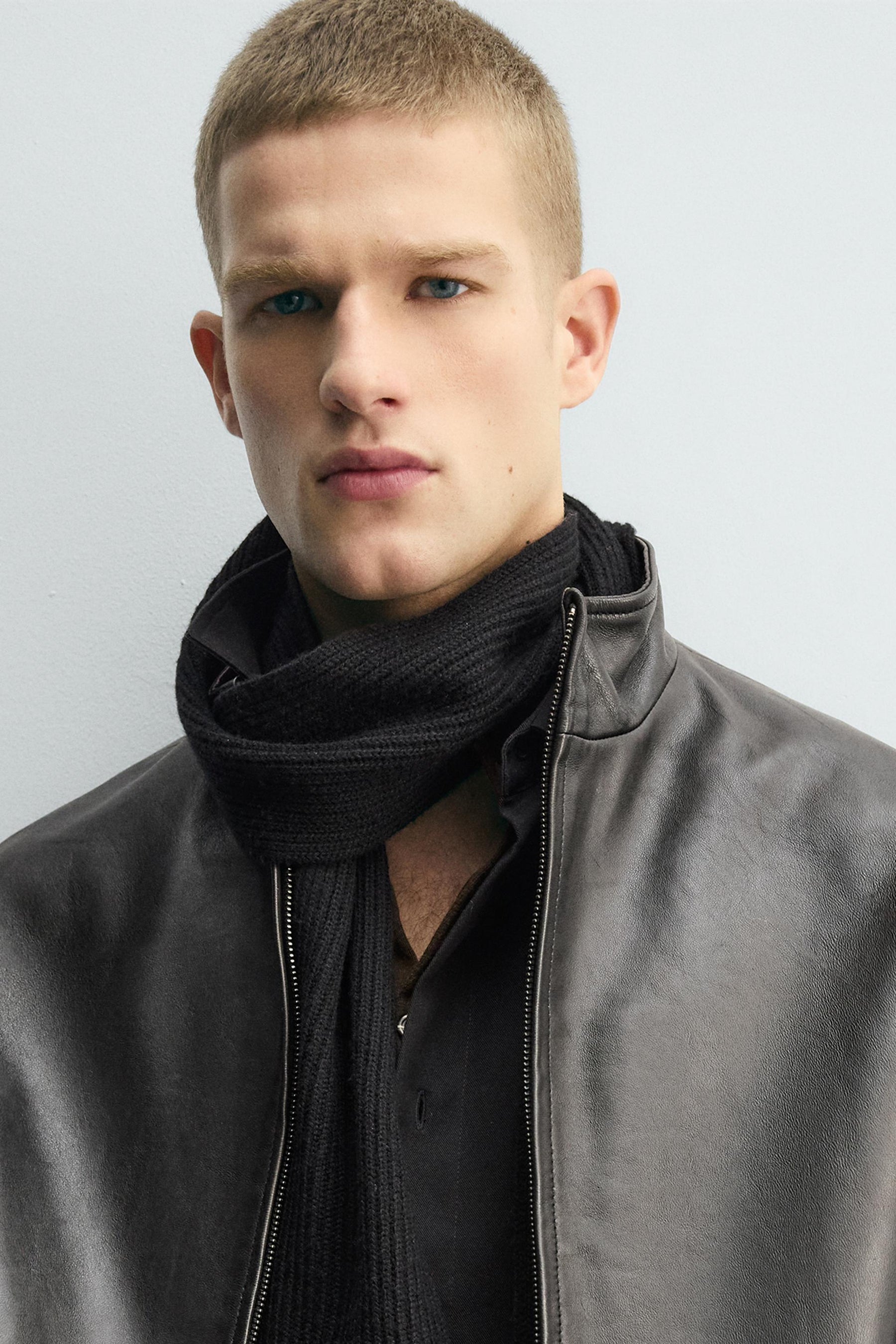 Relaxed Leather Jacket