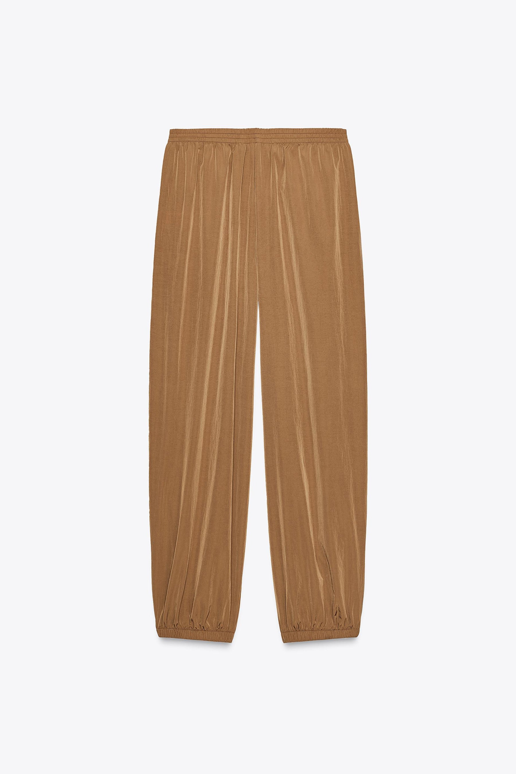 Balloon Trousers with Cuffs