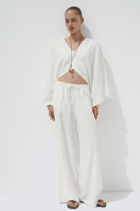 Asymmetric Kimono Cape