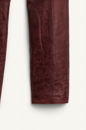 LIMITED EDITION LEATHER SUIT TROUSERS - Image 7