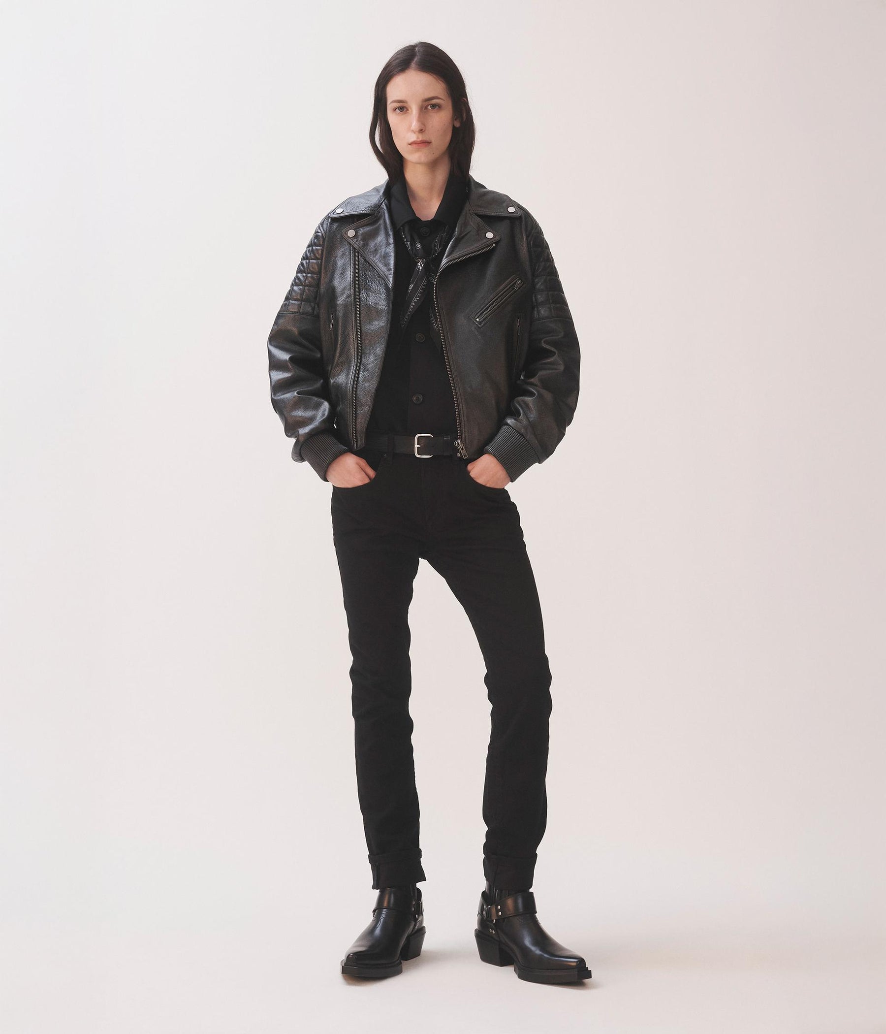 Leather Biker Jacket