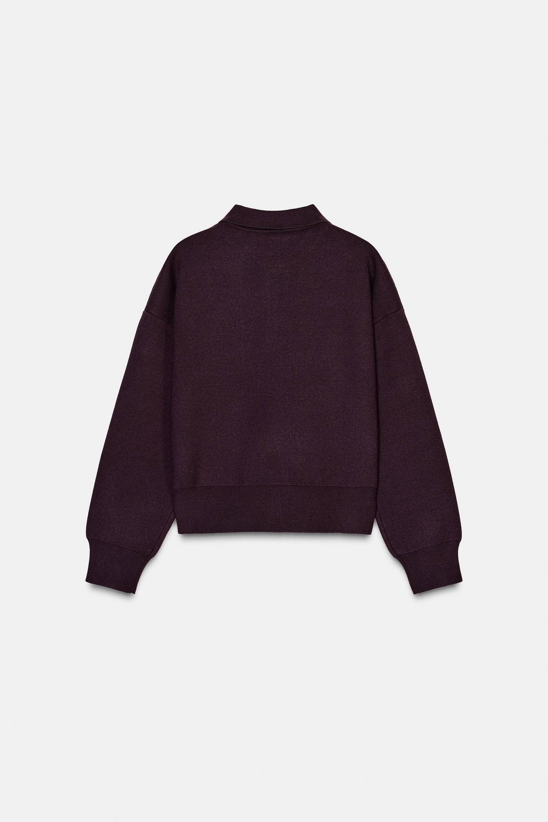 Knit Polo Shirt with