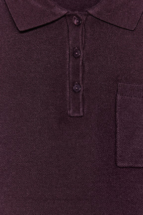 Knit Polo Shirt