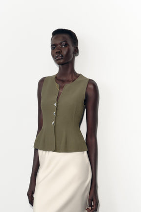 PEPLUM KNIT TOP - Image 2