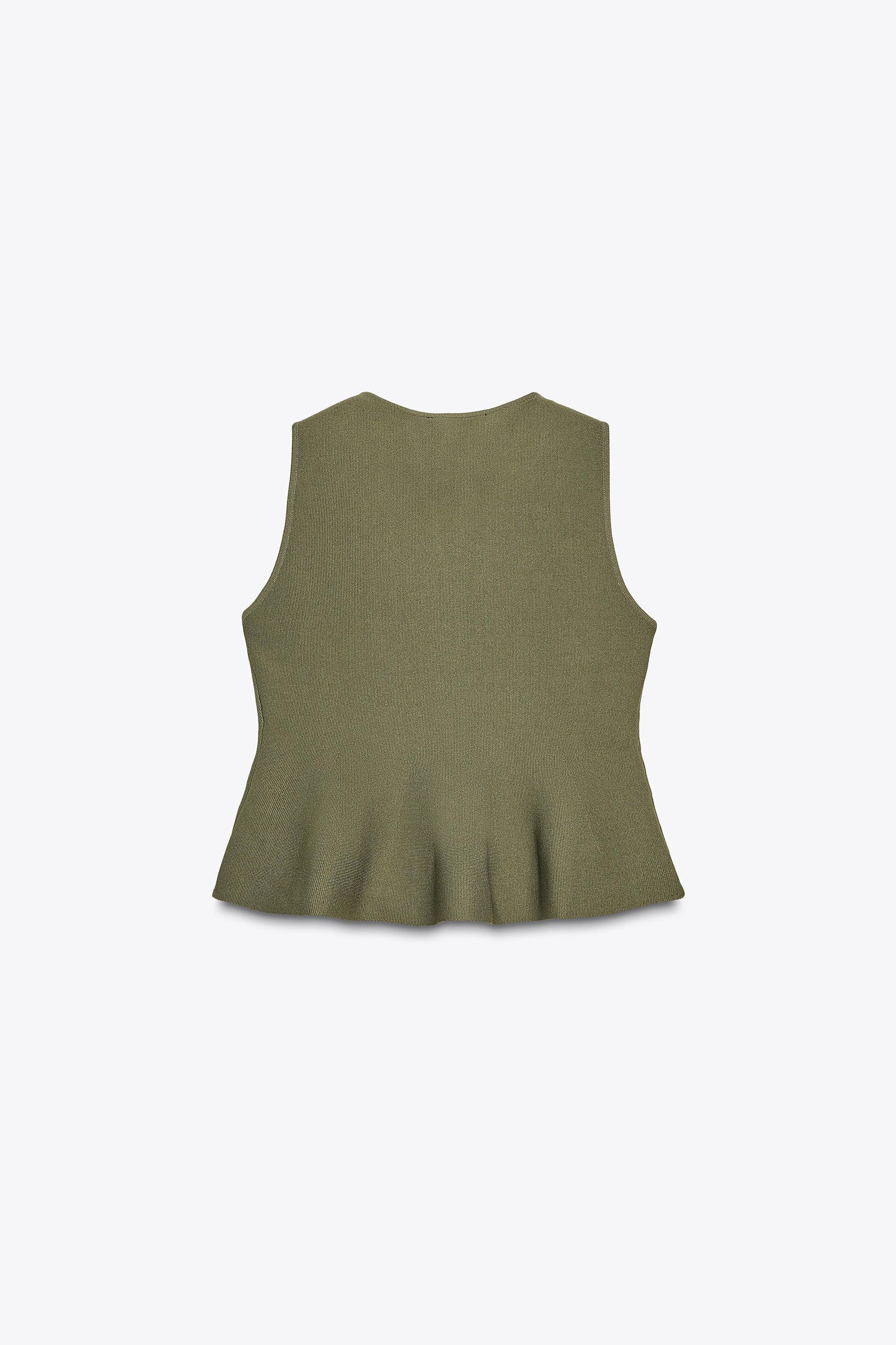PEPLUM KNIT TOP - Image 6