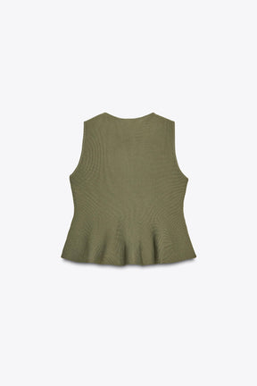 PEPLUM KNIT TOP - Image 6