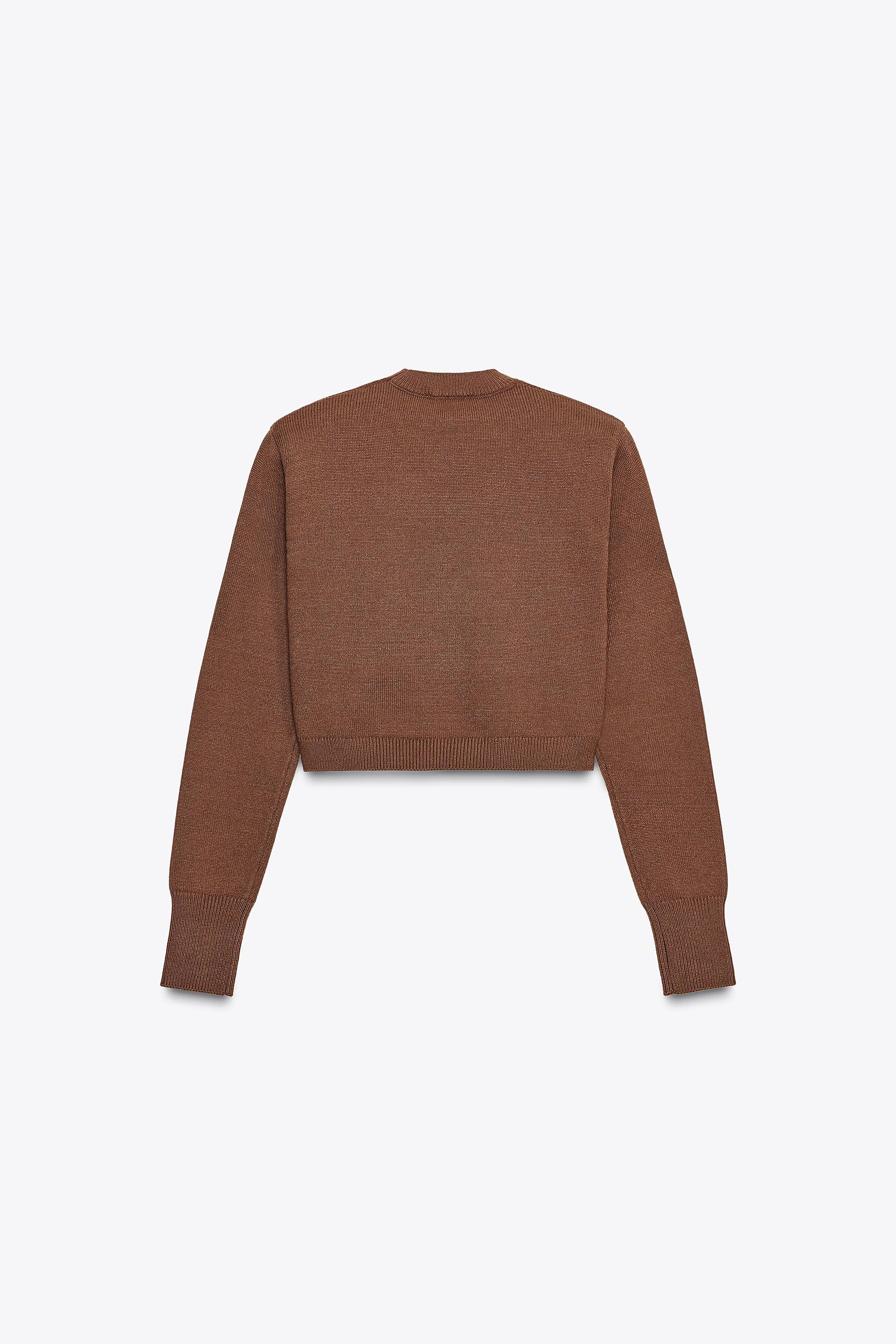 CROPPED KNIT JUMPER
