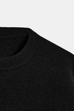 CROPPED KNIT JUMPER
