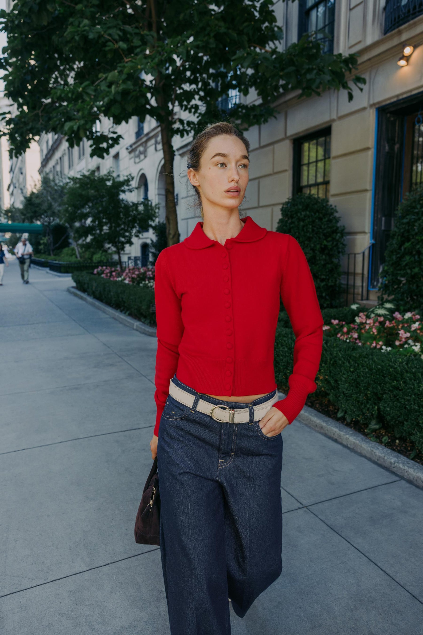 Peter Pan Collar Cardigan