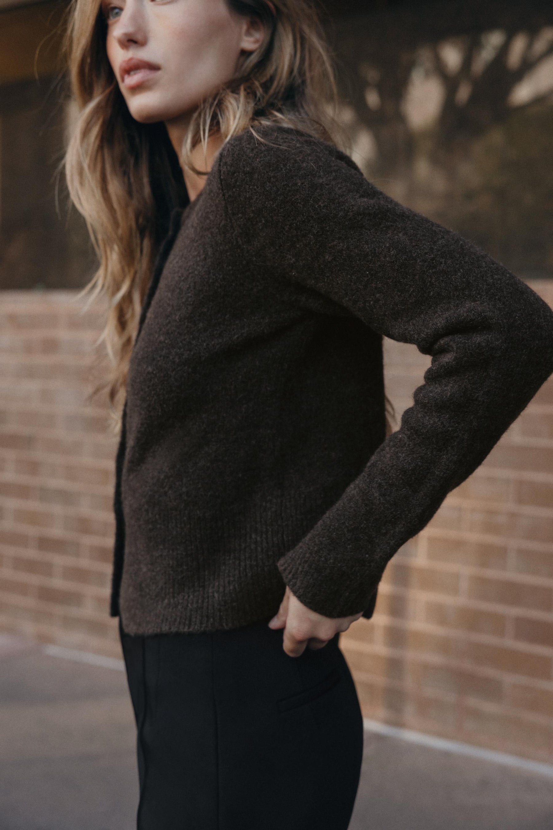 Ball Button Cardigan