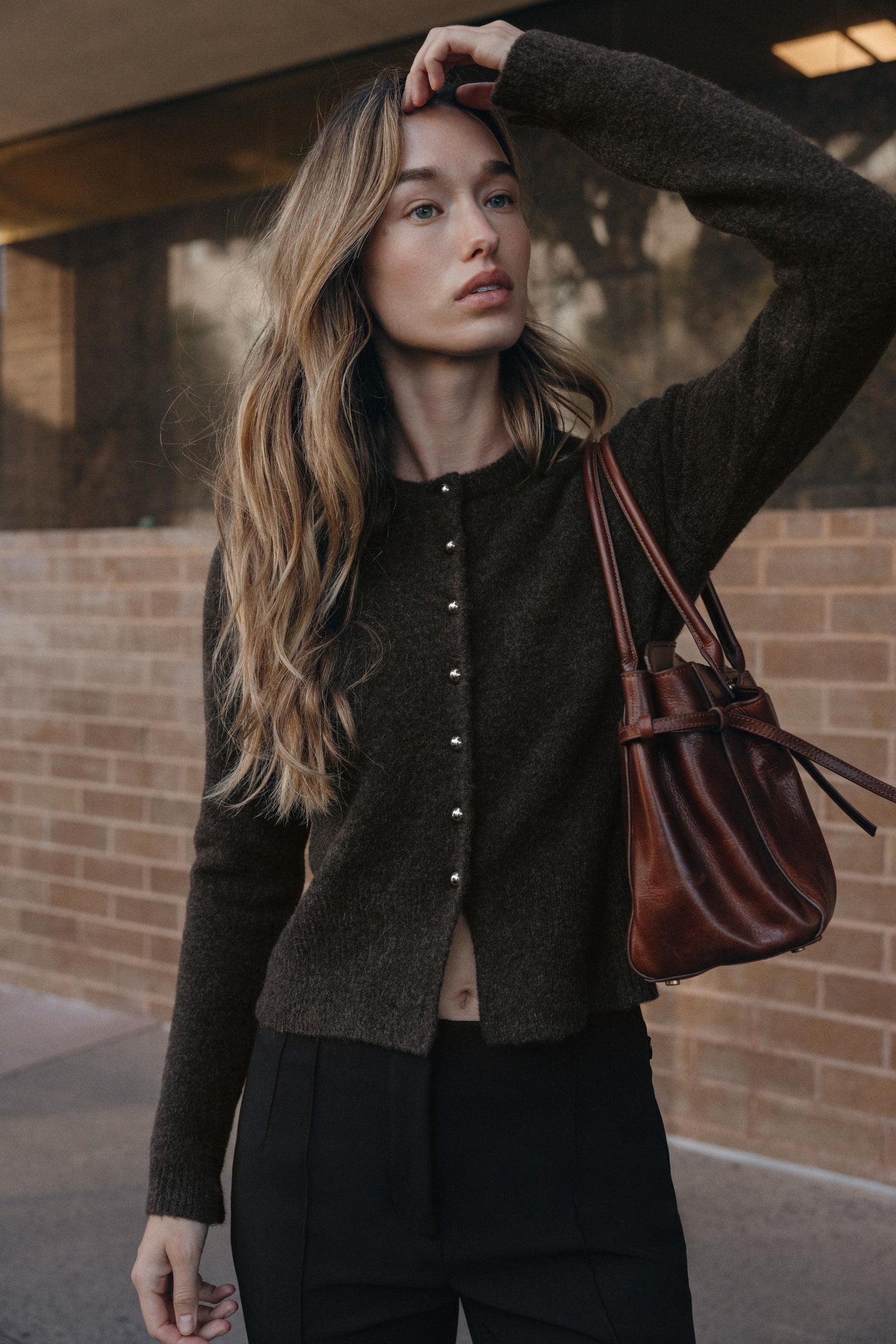 Ball Button Cardigan