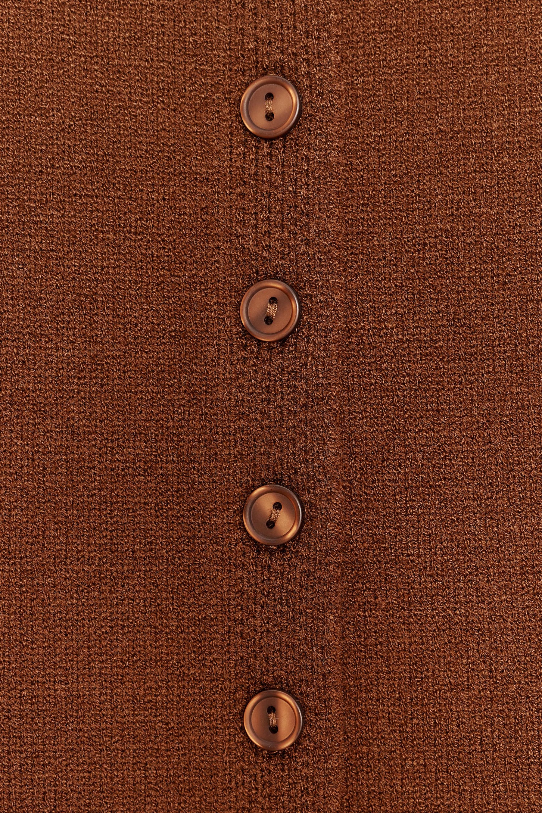 BUTTONED KNIT TOP - Image 7