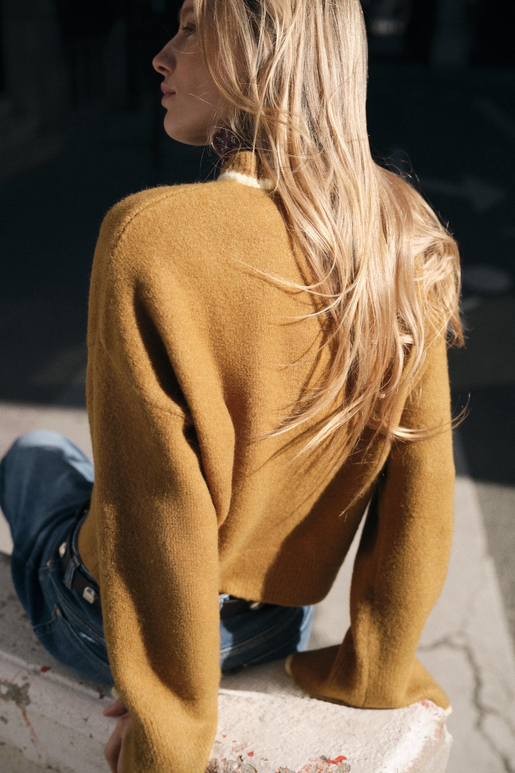 Knit Jumper with Trims