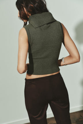 LAPEL KNIT TOP - Image 5