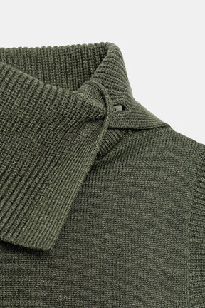 LAPEL KNIT TOP - Image 8