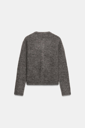 Metal Button Cardigan