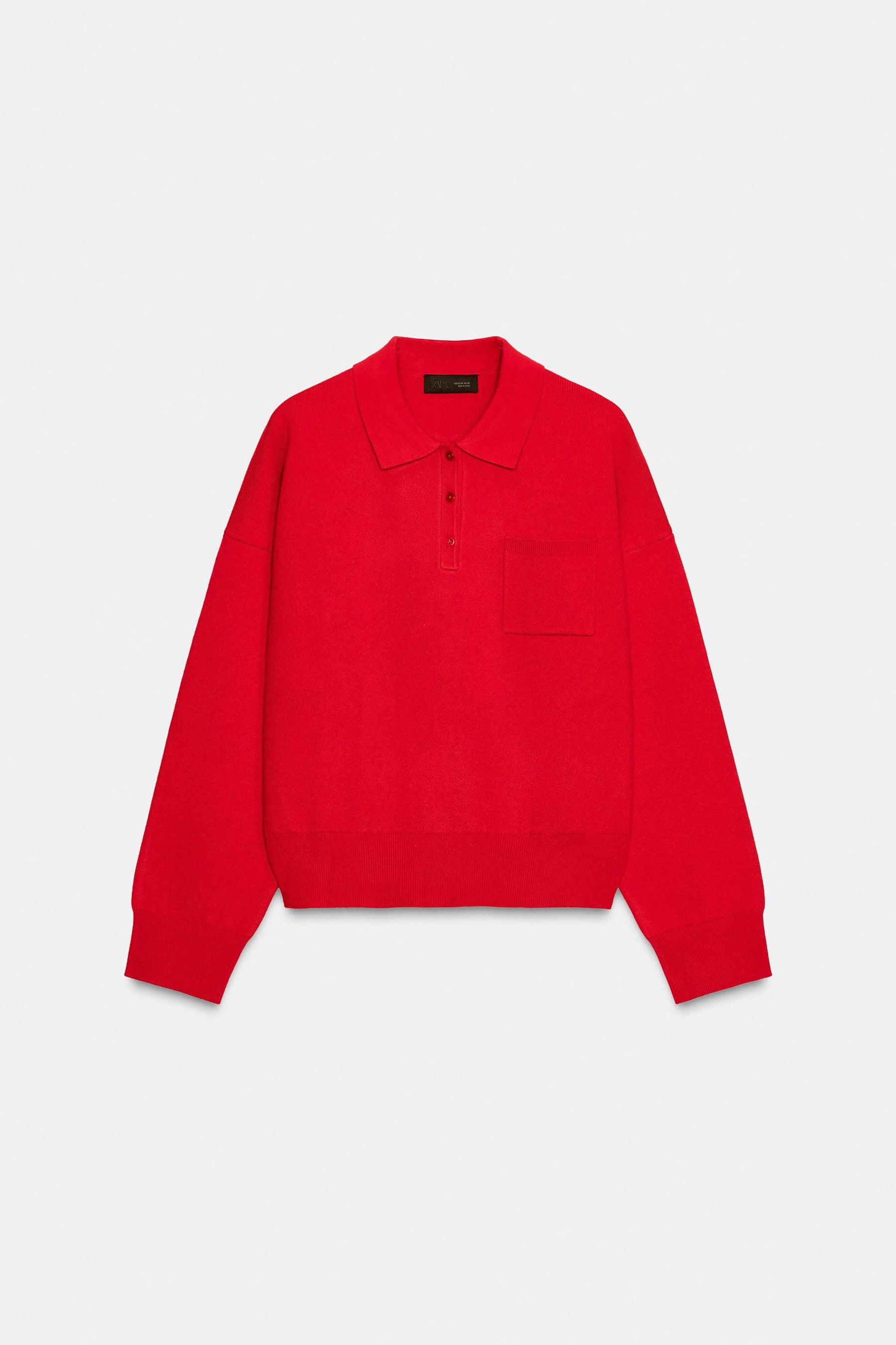 Knit Polo Shirt