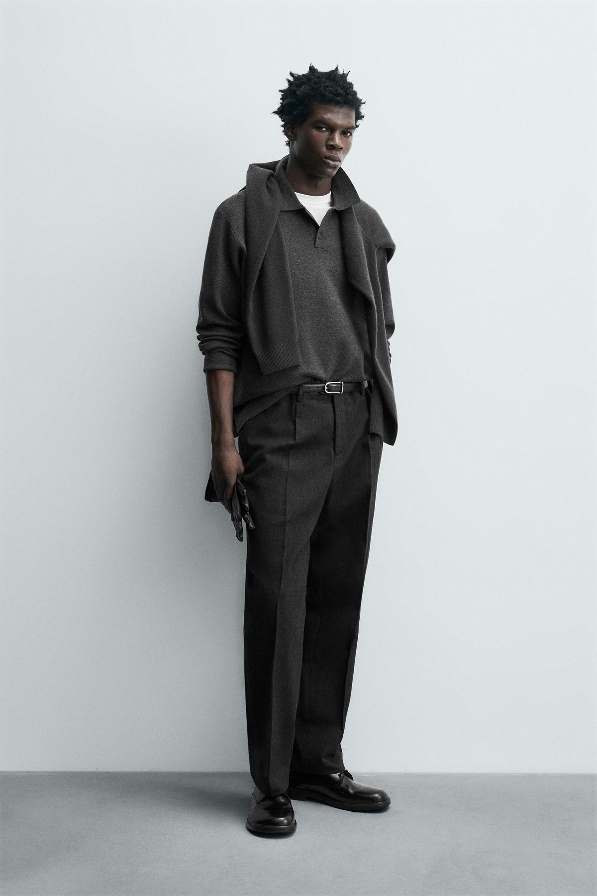 SOFT KNIT POLO SHIRT - Image 1