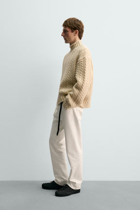 Cable Knit Pullover