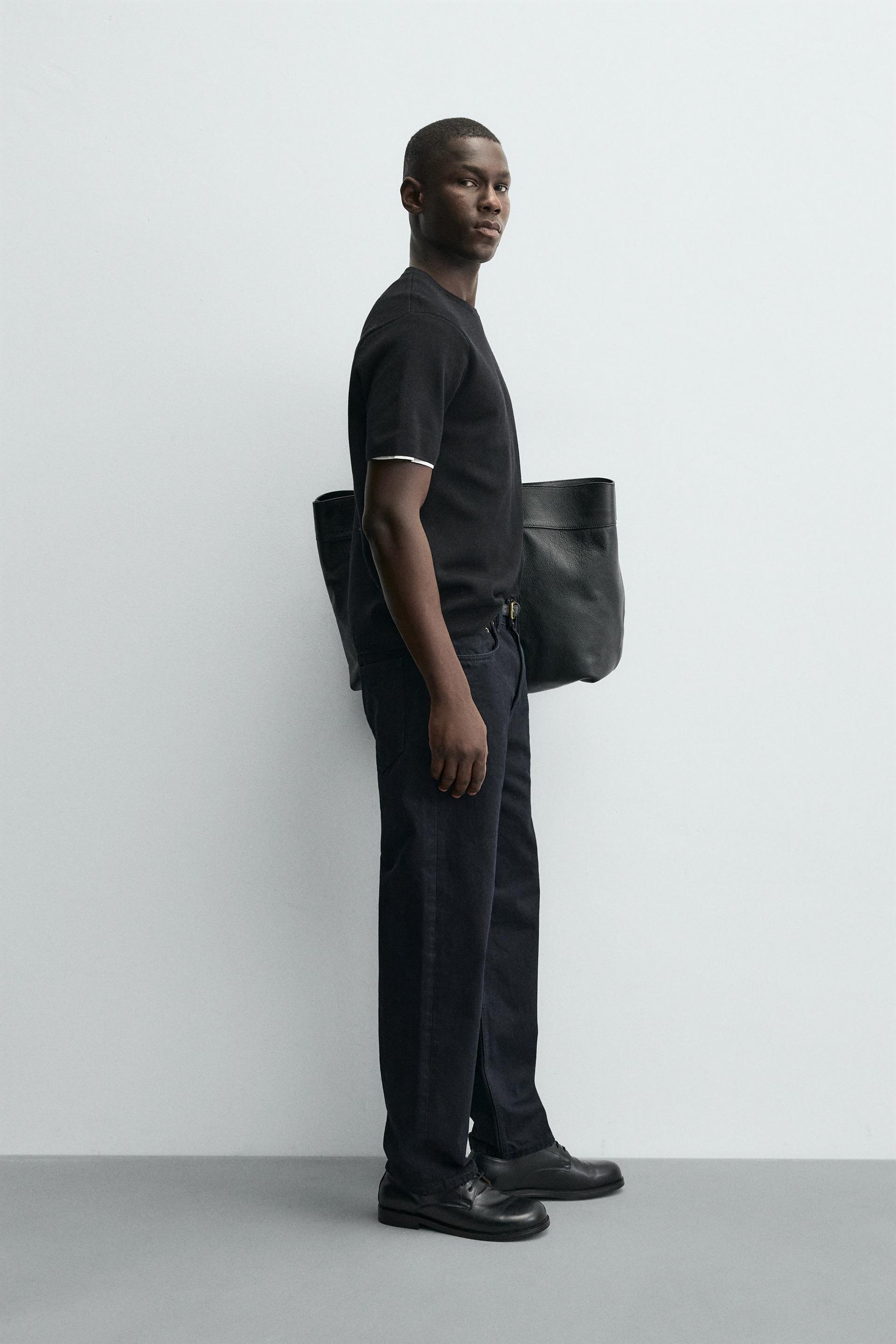 RELAXED FIT KNIT T-SHIRT - Image 4